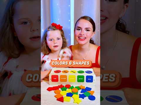 Colors and Shapes for Preschoolers | Educational Activities for Kids #shorts