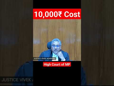 Cost of 10,000₹, High Court of Madhya Pradesh