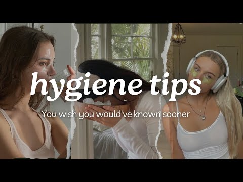 hygiene tips you wish you would've known sooner🧋🤍 clean girl aesthetic