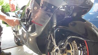 【バイクメンテナンス】HAYABUSAのオイル＆エレメント交換