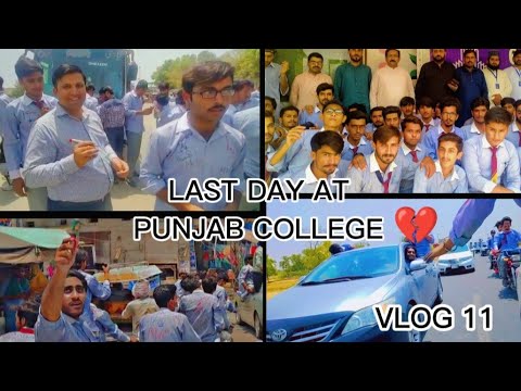 Last Day At College | Signature Day | Punjab college | Vlog 11