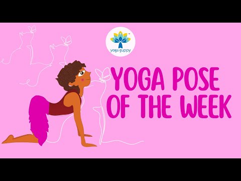 Yoga Pose of the Week | Cat Pose | Improve Strength & Flexibility with Yoga | Yoga Guppy