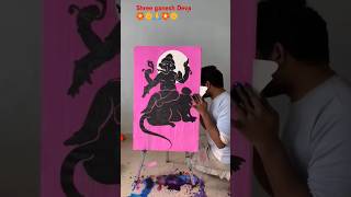 #ganpatiart #ganpatibappamory #drawing #painting #ganpaticlickart #bappalovers #ganpatipic 🏵️🙏🌺