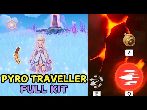 Complete Pyro Traveler Kit Breakdown: Skills, Passives, Constellations & More!