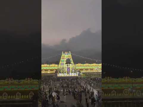 #Tirumala Tirupati Devasthanams (#TTD) best view in tirupati  #subscribe