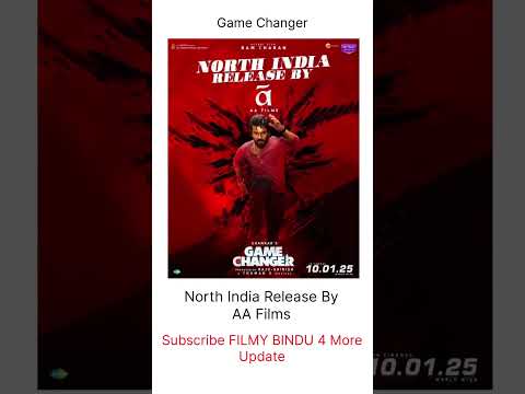 #GameChanger North India release update #ramcharan #kiaraadvani #sshankar #rc15 #tollywoodnews