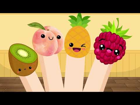 Fruit Finger Family | Learn Fruits with Fun, Mango Finger Where Are You, Educational Finger Family