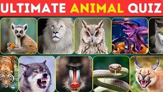 How Good Is Your Knowledge of ANIMALS? 🦁Ultimate Animal Trivia Challenge.🐊