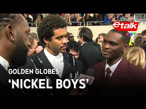 Brandon Wilson and Ethan Herisse call 'Nickel Boys' a dream | Golden Globes Red Carpet