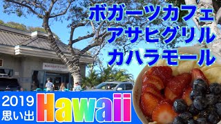 2019思い出ハワイ未公開編 #1【HAWAII】ボガーツカフェ アサヒグリル カハラモール