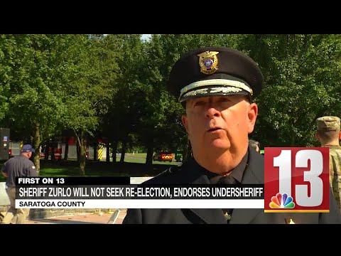 FIRST ON 13: Saratoga County Sheriff Mike Zurlo not seeking re-election