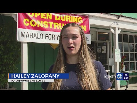 Officials ask visitors to stay out of Lanikai during construction