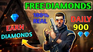 NEW FREEFIRE DIAMONDS EARNING APP / How to earn freefire diamonds / App Real or Fake / Telugu