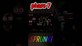 Sprunki: ALL PHASES // Phase 0 VS Phase 69 [Incredibox] #shortvideo #shorts #short