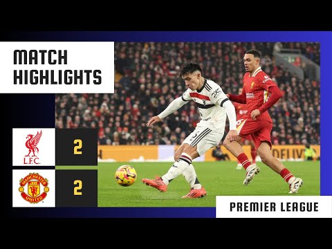 Liverpool - Manchester United | 2-2 | Highlights | Premier League 2024-25 | liverpool man united