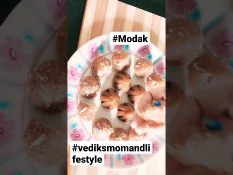 #modak recipe uploaded #vediksmomandlifestyle #shorts #recipe #ganeshchaturthi #trending