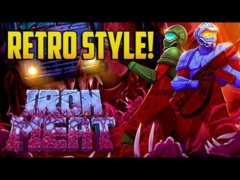 PIXEL DOOM MEETS THE THING! Iron Meat!