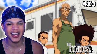 FIRST TIME WATCHING THE BOONDOCKS | The Boondocks Season 4 Episode 3 REACTION!!