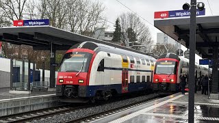 BRAND NEW WIPKINGEN STATION IN ZURICH REOPENED! Inauguration and Trainspotting at the New Station!