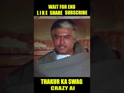 When AI Gave Thakur Hands: Thakur Ka Swag || #shorts #viralvideo  #funny #crazyai