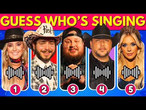 Guess Who's Singing - Country Edition 2024📀Music Quiz 🎶