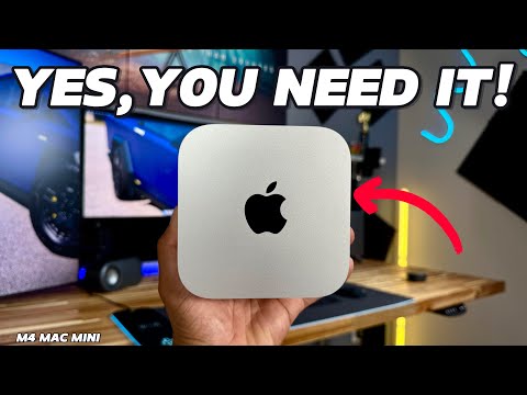 NEW M4 Mac Mini: The Tiny Powerhouse You NEED in 2024! 🤯