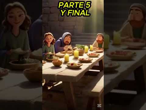 La Ultima Cena Parte 5: La oración de Jesús por sus discípulos #historias #historiasbíblica #disney