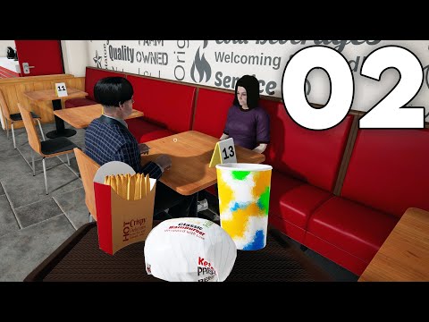 I Quit My YouTube Career to Work in Fast Food - Fast Food Simulator - Part 2