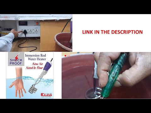 ✅Rico Water Heater Immersion Rod Testing | Shock Test