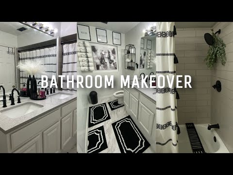 BATHROOM MAKEOVER + BATHROOM TOUR