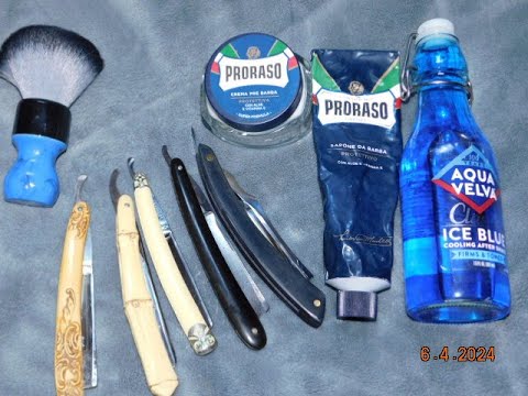 Edge Test & Proraso Blue: