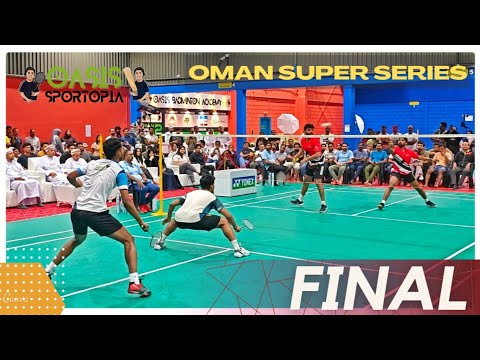 KRISHNA PRASAD GARGA/VISHNU VARDHAN VS ROHIT/KAVIN:OMAN BADMINTON SUPER SERIES 2025