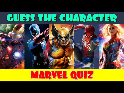 Can You Name These 40 Marvel Characters?