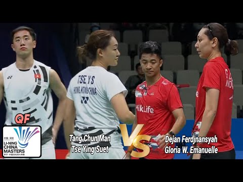 Dejan/Gloria vs Tang Chun Man/Tse Ying Suet || QF China Masters 2024