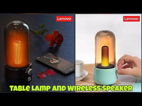 Lenovo L02 - Wireless Speaker and Table Lamp 2 in 1