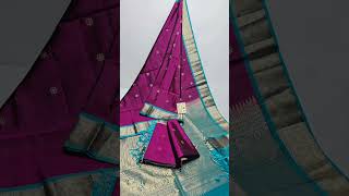 ✨Pure Kanjivaram Handloom silk sarees ✨Price:8400 ✨DM: 9042598287#shorts #saree#sarees#trending#ziah