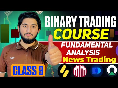 Class : 9 Fundamental Analysis + News Trading in Quotex by alt trader