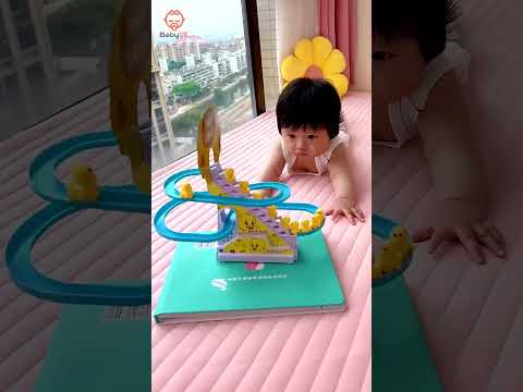 Duck Electronic Climbing Stairs Track Toy. #littlebabytown #babytown #babyproducts #babytoys #toys