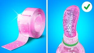 DIY NANO TAPE CRAFTS 🌟🎨 ENGAGING SCHOOL CRAFTS & HACKS