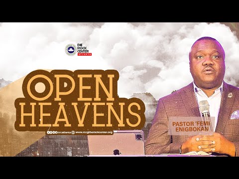 Sunday Service: Thanksgiving Service Open Heavens. Ministering: Pst 'Femi ENIGBOKAN