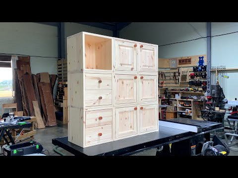 Wood Cabinet Design / Woodworking