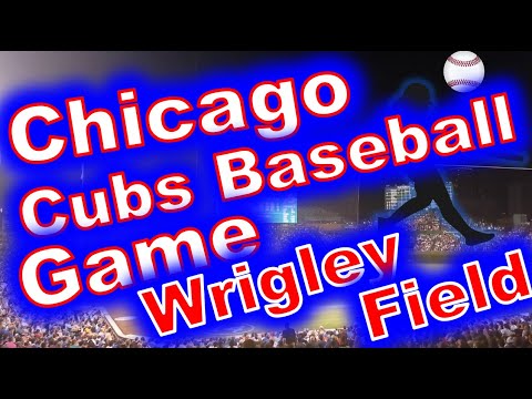 Chicago Cubs Game - Wrigley Field