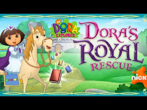 Become a Knight in Shining Armor with Dora the Explorer: Dora's Royal Rescue | A Nick Jr. Games