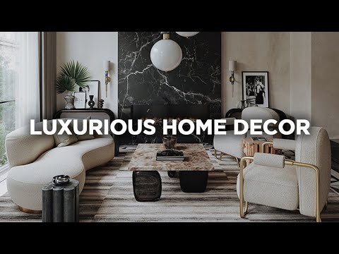 "Luxurious Home Decor: Ideas and Inspiration for a Glamorous Lifestyle".