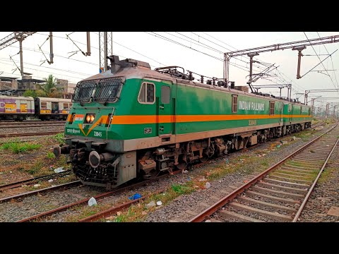 Double WAG-9HC Electric Locomotives of Hubballi Loco Shed || Indian Railways