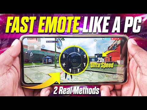 How to Use Fast Emotes in Free Fire on Mobile Like a PC