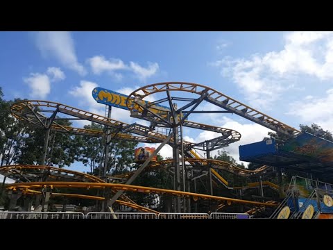 Mad Mouse On Ride | M&Ds Theme park Scotland | 4K Video