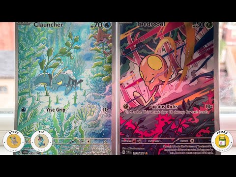 Tee [6PTS] VS Steve [1PTS] Paldea Starter Appearance? Scarlet & Violet Paldea Evolved Pack Battle #5