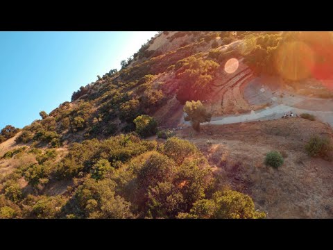 Abandoned Cali Parking Lot | Cinematic FPV Aerial Footage 4K | Topanga, California