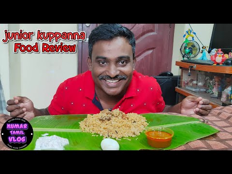 junior kuppanna Pallavaram food review tamil | biryani review tamil | tamil food review | food vlog